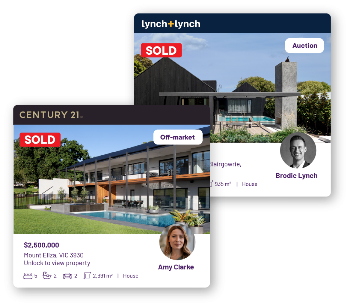 Illustration showing listings and growth